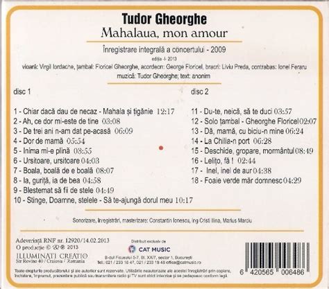 Tudor Gheorghe: Mahalaua Mon Amour 